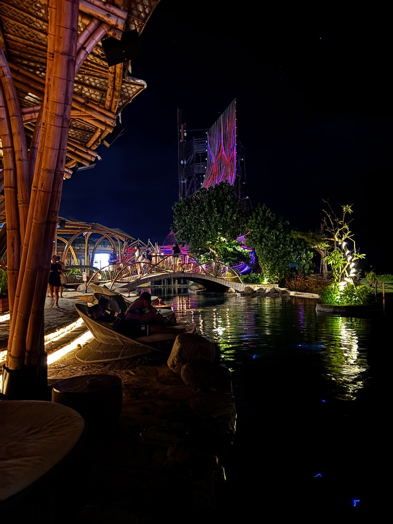 Luna Beach Club, Bali — an unexpected find, the kind of place that works precisely because you didn't plan to be there