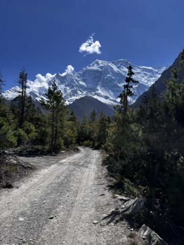 Snow Hiking, Local Village, Nepal